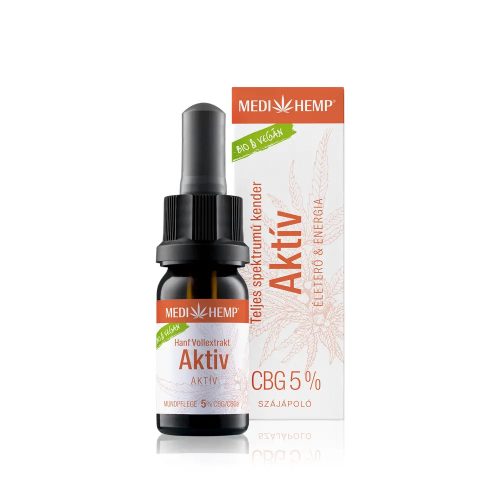 MEDIHEMP Essence 5% CBG olaj | 500 mg / 10 ml