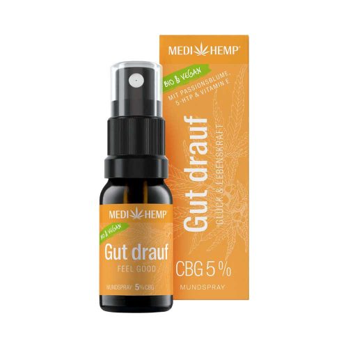 MEDIHEMP Feel Good 5% CBG szájspray | 500 mg / 10 ml