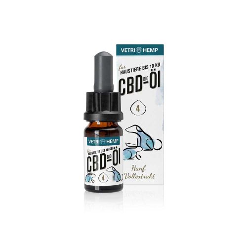 VETRIHEMP 4% CBD olaj kutyáknak | 400 mg / 10 ml