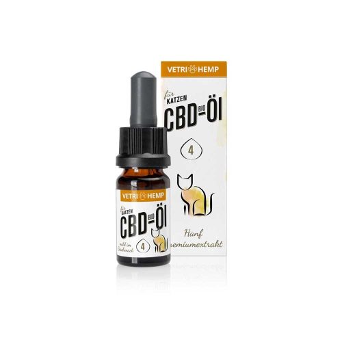 VETRIHEMP 4% CBD olaj macskáknak | 400 mg / 10 ml